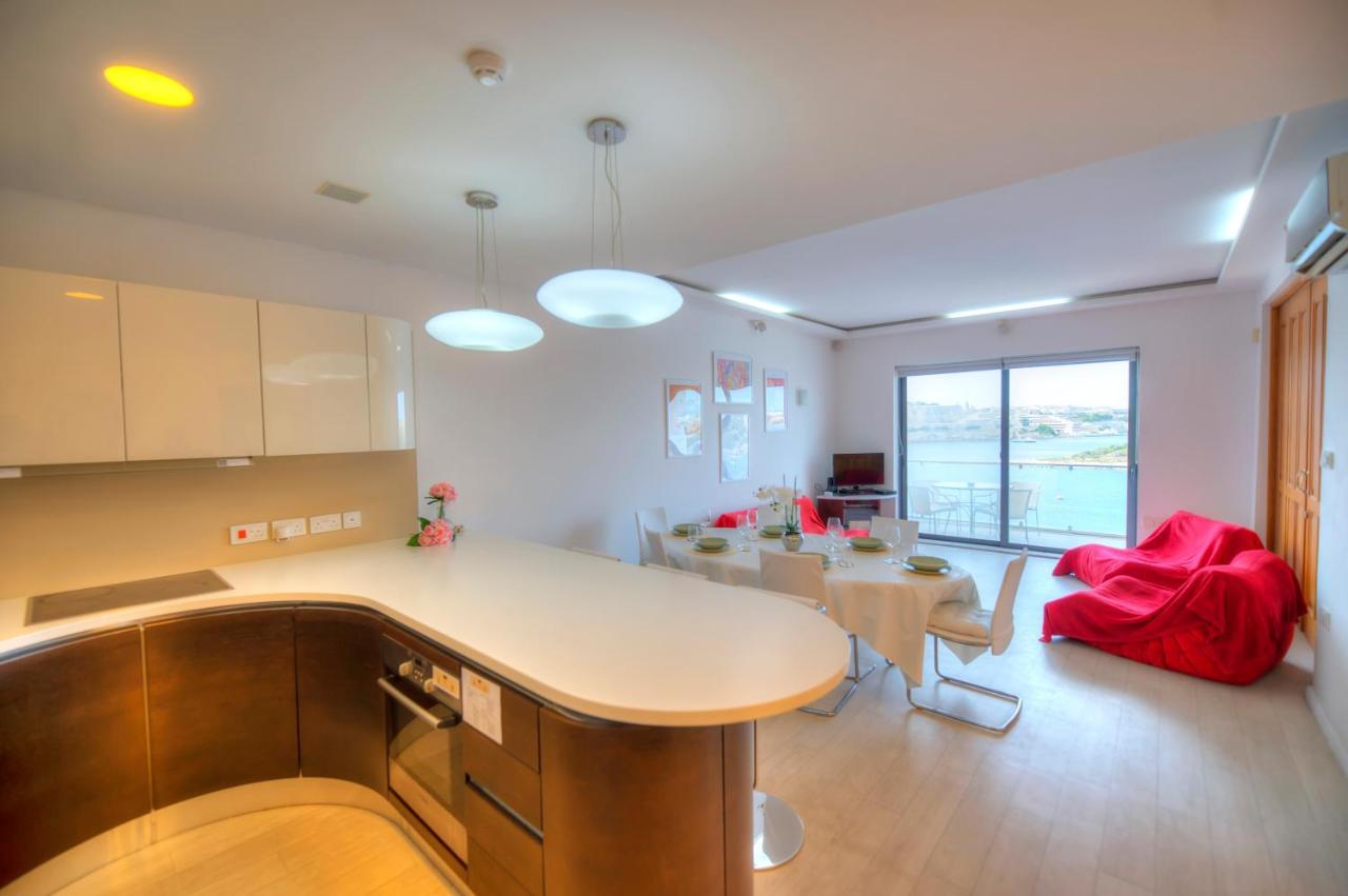 Bright And Spacious 3 Bedroom Apartment With Breathtaking Views - Goslm-5 Sliema Exterior foto